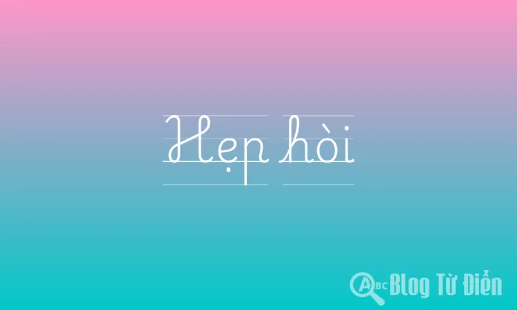 Hẹp hòi