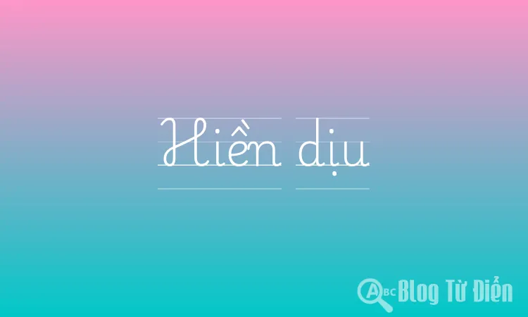 Hiền dịu