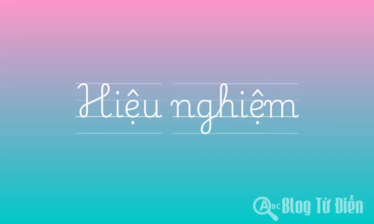 Hiệu nghiệm