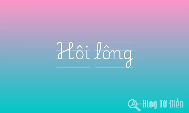 Hôi lông