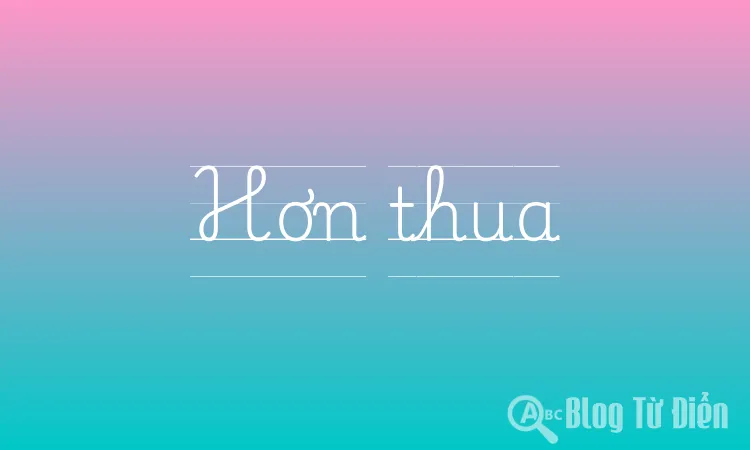 Hơn thua
