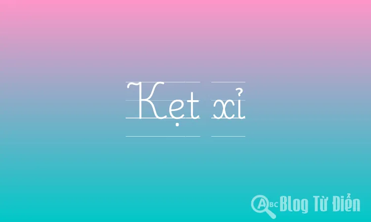 Kẹt xỉ