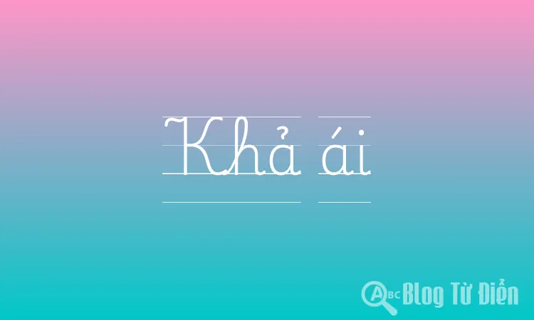 Khả ái