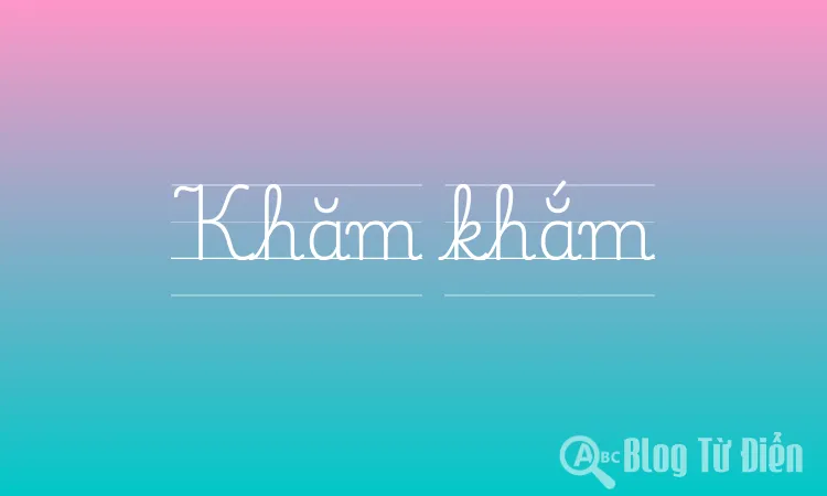 Khăm khắm