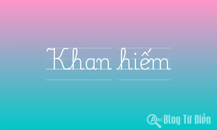 Khan hiếm