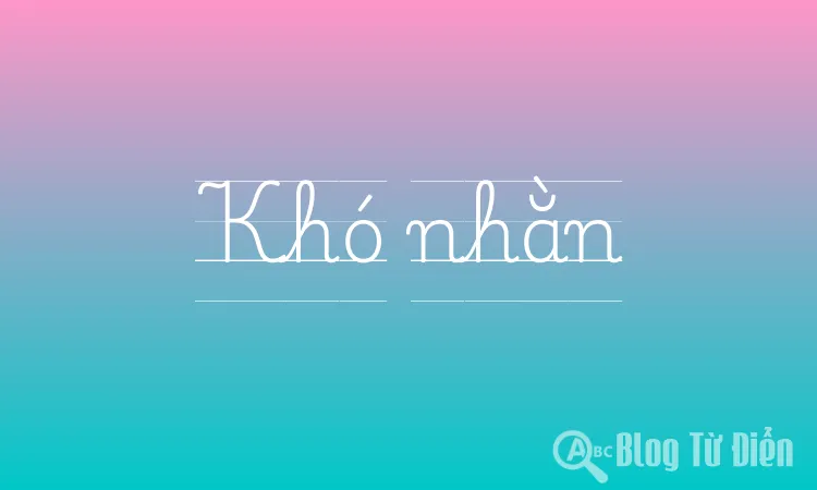 Khó nhằn
