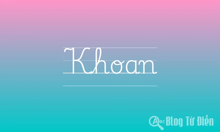 Khoan