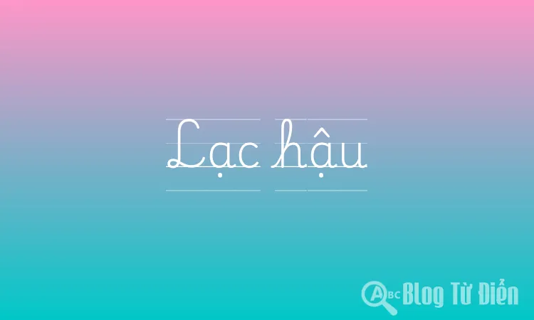 Lạc hậu