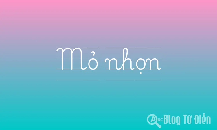 Mỏ nhọn