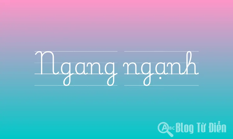 Ngang ngạnh