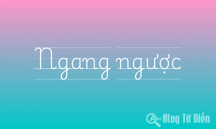 Ngang ngược