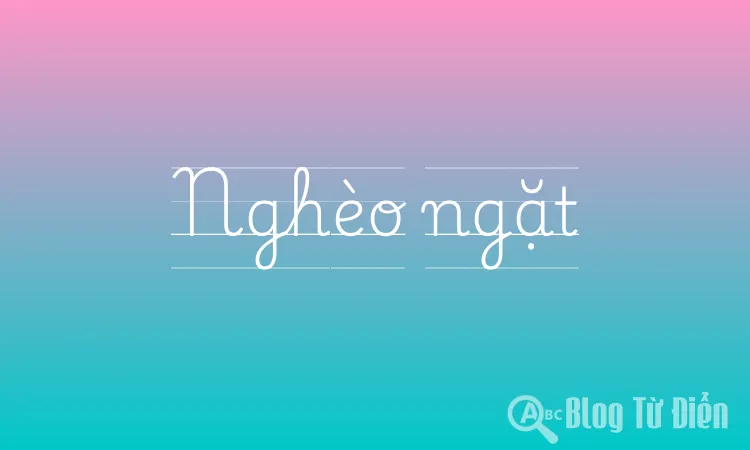 Nghèo ngặt