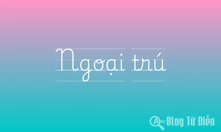 Ngoại trú