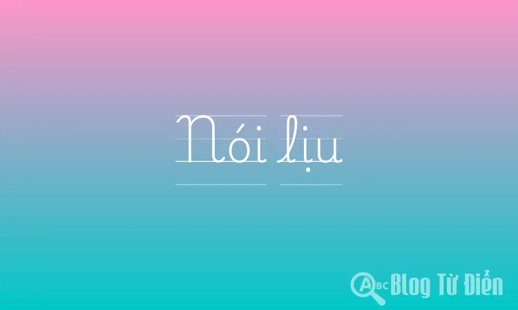 Nói lịu