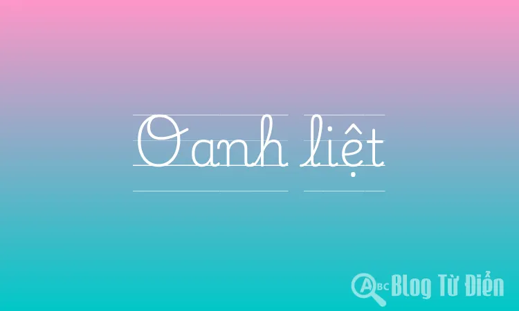 Oanh liệt