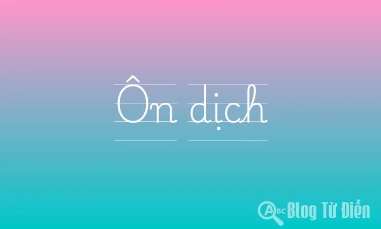 Ôn dịch