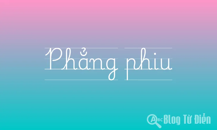 Phẳng phiu