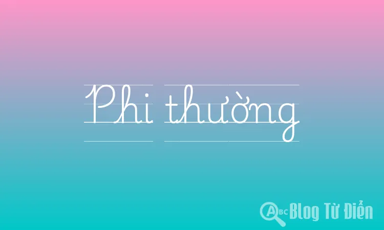 Phi thường