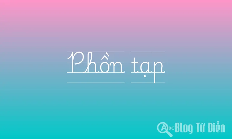 Phồn tạp