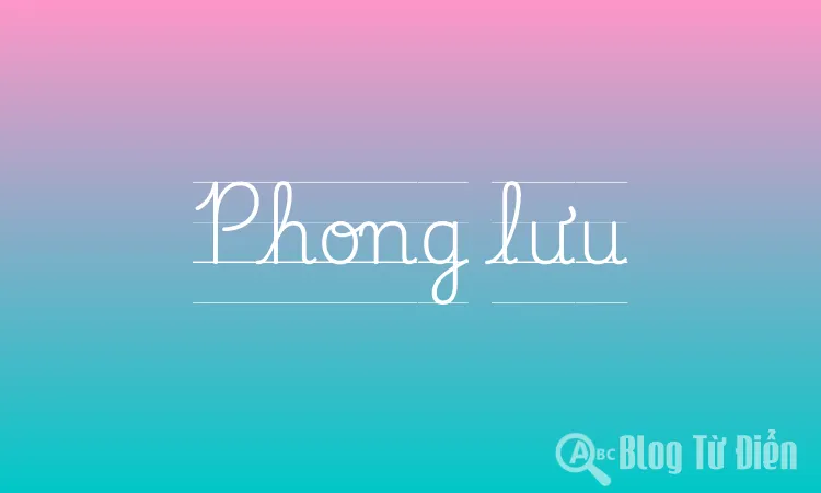 Phong lưu