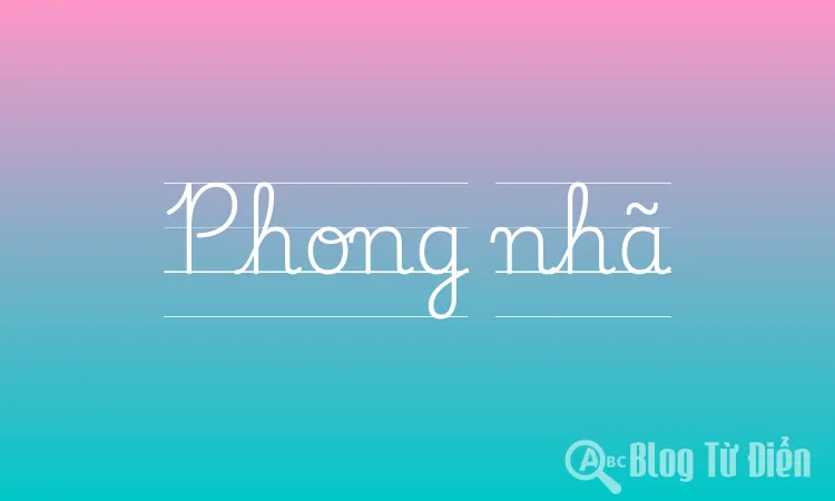 Phong nhã