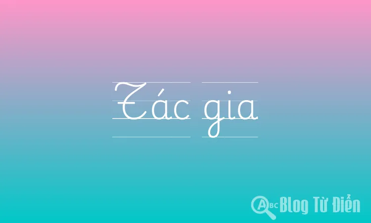 Tác gia
