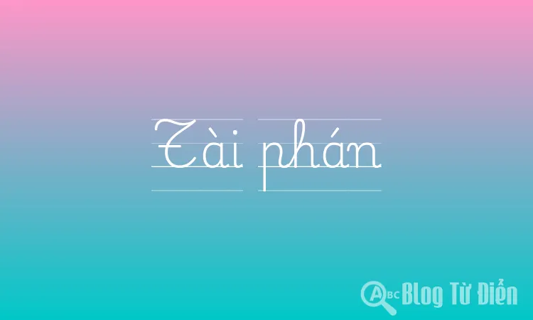 Tài phán Tài phán