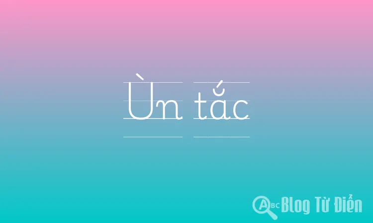 Ùn tắc