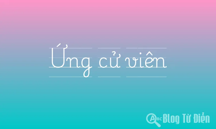 Ứng cử viên