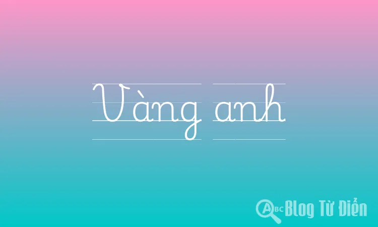 Vàng anh