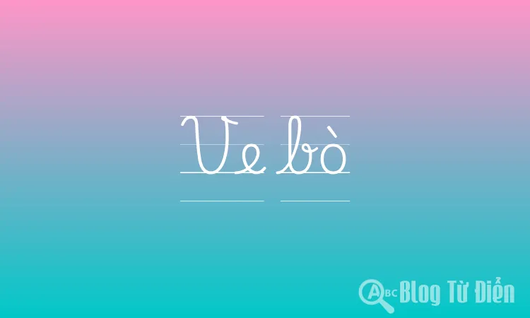Ve bò