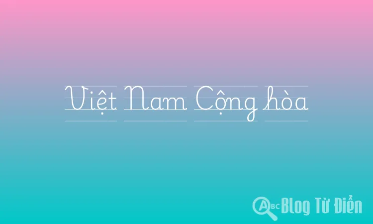 Việt Nam Cộng hòa
