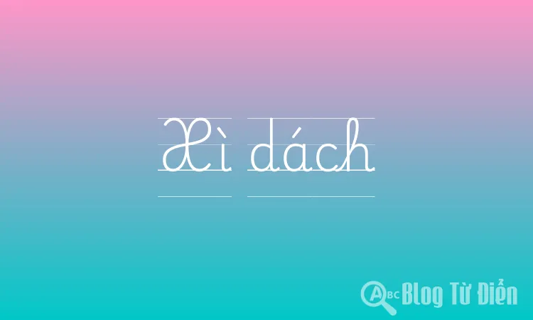 Xì dách