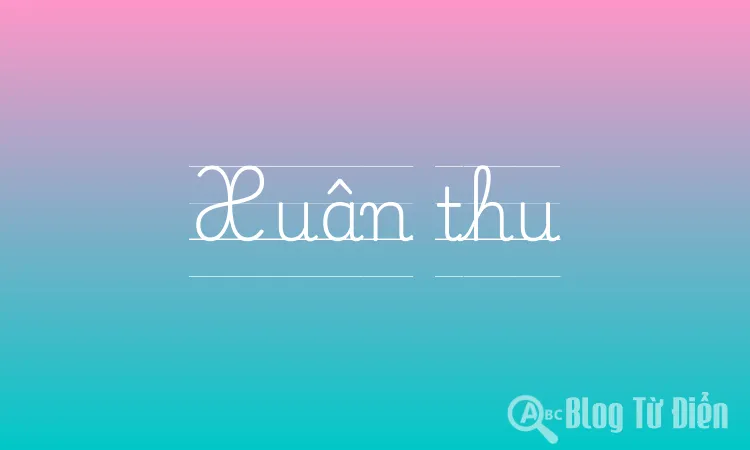 Xuân thu