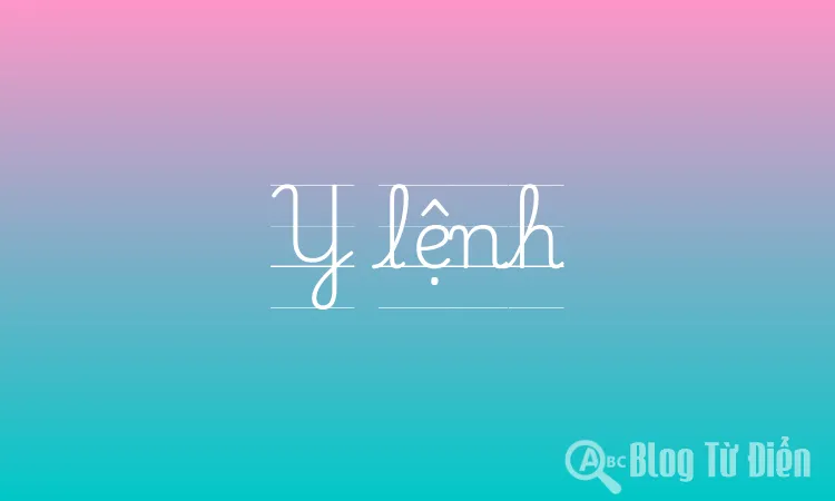 Y lệnh