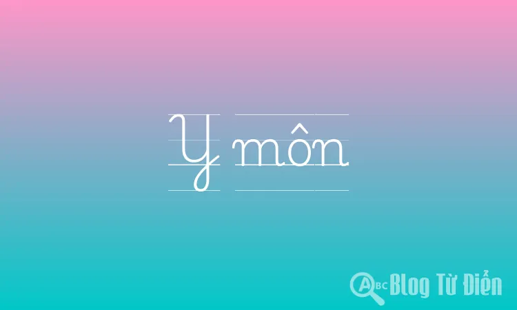 Y môn