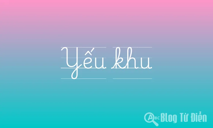Yếu khu