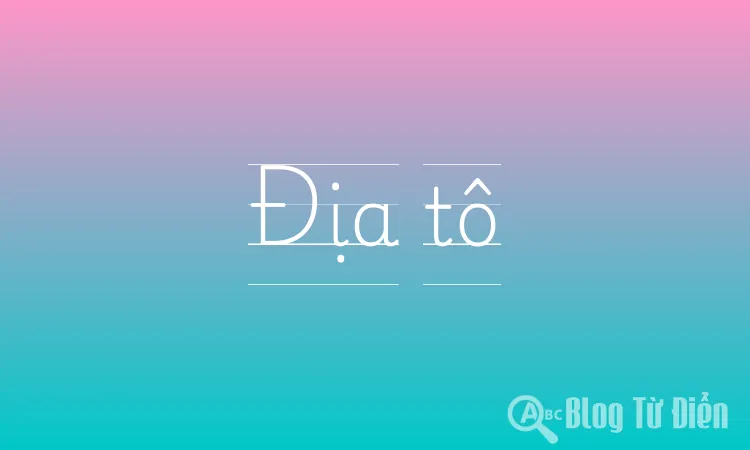 Địa tô