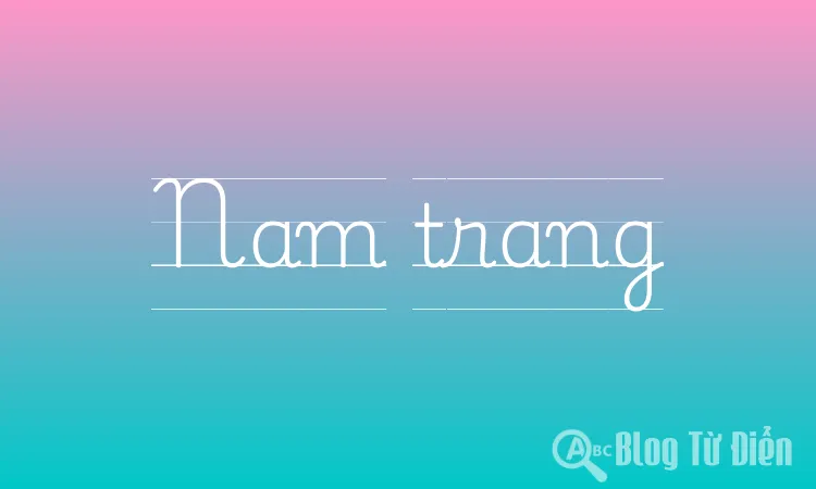 Nam trang
