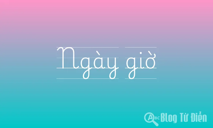 Ngày giờ