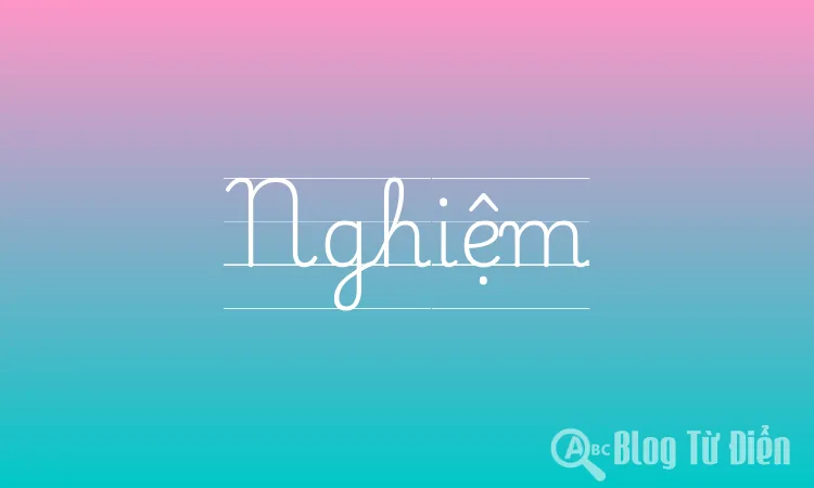 Nghiệm