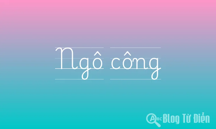 Ngô công