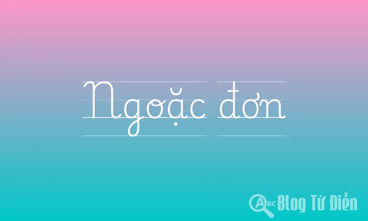 Ngoặc đơn