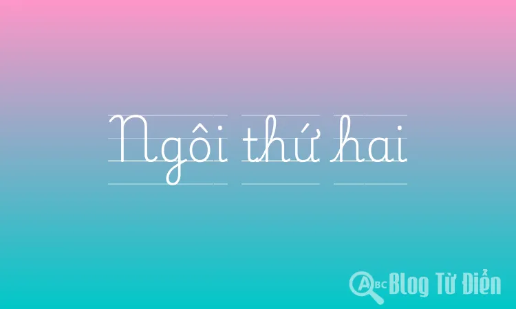 Ngôi thứ hai