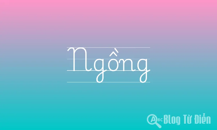 Ngồng