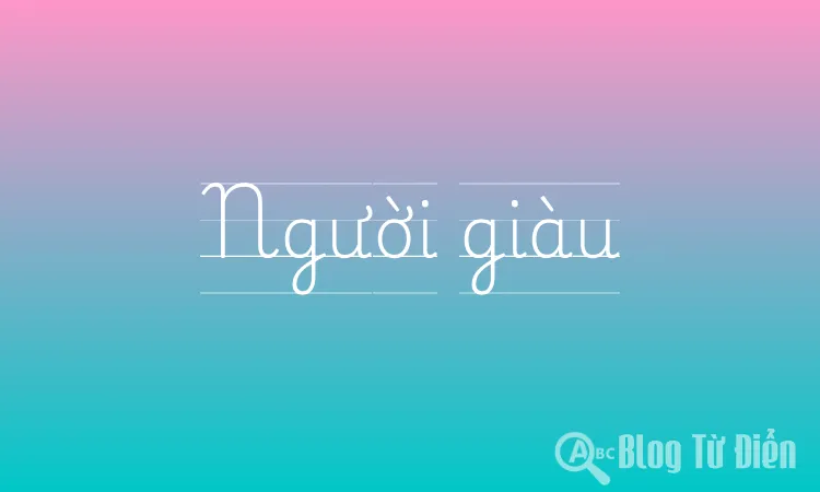 Người giàu