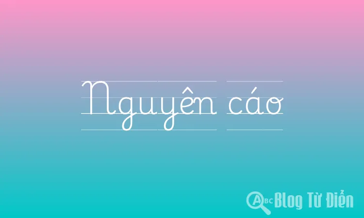 Nguyên cáo