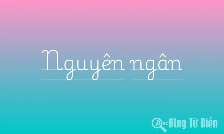Nguyên ngân