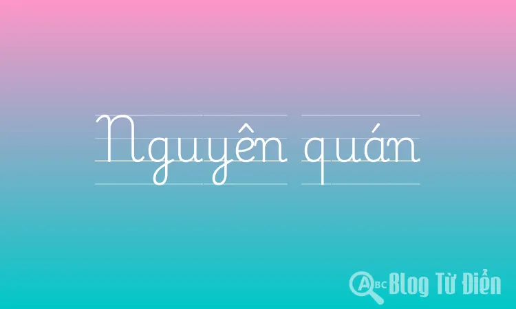 Nguyên quán