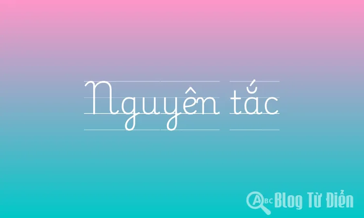 Nguyên tắc
